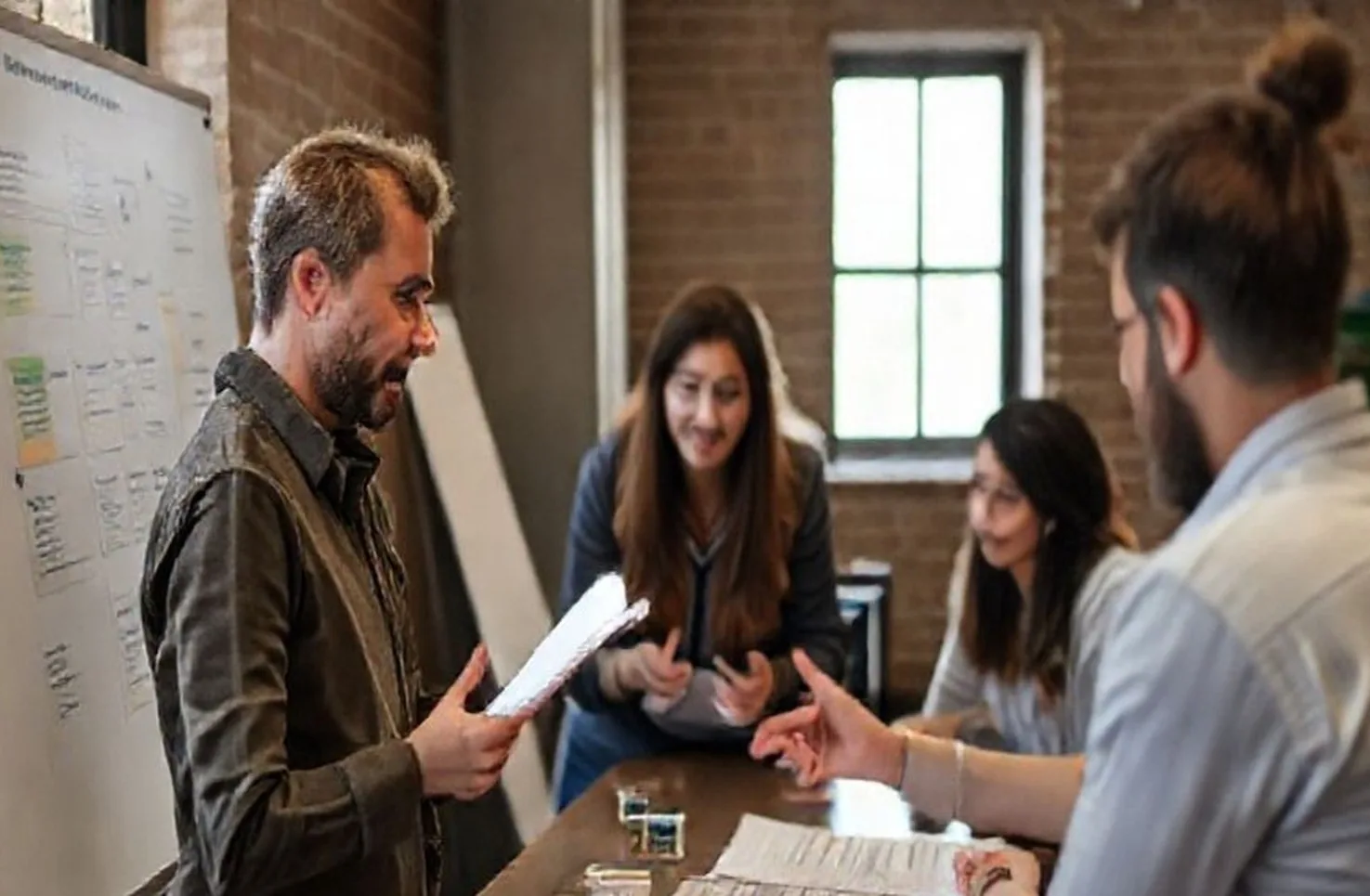 task distribution coaching session